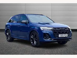 Blue Used 2025 Audi Q7 Black Edition SUV | £60,995 (Expensive)