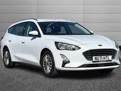 Frozen white Used 2021 Ford Focus Titanium Estate | £15,050 (Fair price)