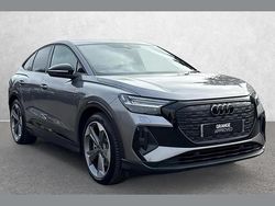 Grey Used 2025 Audi Q4 Sportback e-tron Black Edition SUV | £37,490