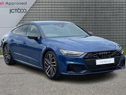 Blue Used 2024 Audi A7 Black Edition Hatchback | £42,249 (Expensive)
