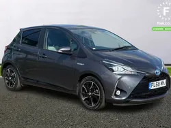 Grey Used 2018 Toyota Yaris Hybrid Design Hatchback | £11,999 (Good price)