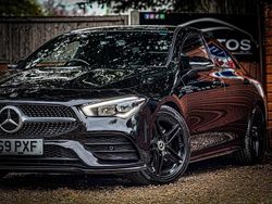 Black Used 2019 Mercedes CLA200 AMG line Coupe | £20,782 (Fair price)