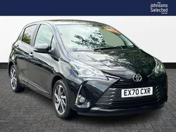 Black Used 2020 Toyota Yaris Hatchback | £9,990 (Fair price)