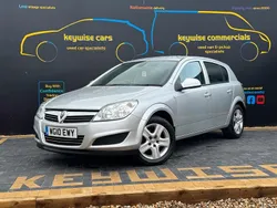 Silver Used 2010 Vauxhall Astra Active Hatchback | £3,990