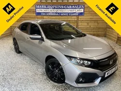 Silver Used 2020 Honda Civic SR Hatchback | £14,995 (Fair price)
