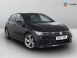 Black Used 2022 VW Golf VIII R-line Hatchback | £19,275 (Fair price)
