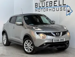 Silver Used 2016 Nissan Juke N-Connecta SUV | £6,490 (Fair price)