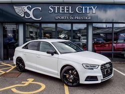 White Used 2017 Audi A3 Black Edition Sedan | £19,985 (Fair price)