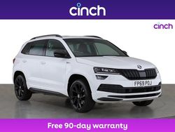 White Used 2019 Skoda Karoq SportLine SUV | £16,399 (A bit pricey)