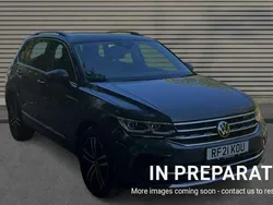 Grey Used 2021 VW Tiguan Elegance SUV | £23,589 (Fair price)