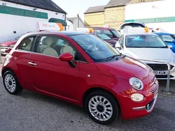 Red Used 2017 Fiat 500 Lounge Hatchback | £7,000 (Fair price)