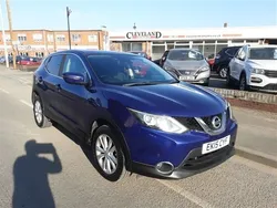 Blue Used 2015 Nissan Qashqai Acenta SUV | £7,950 (Fair price)