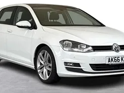 Candy white Used 2016 VW Golf VII GT Hatchback | £8,975 (Fair price)