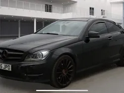 Black Used 2015 Mercedes C250 Sport Edition Coupe | £5,795