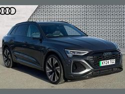 Grey Used 2024 Audi Q8 e-tron Comfort SUV | £55,995 (Expensive)