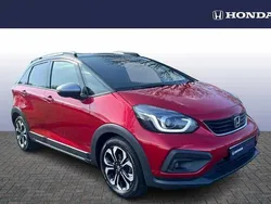 Red Used 2021 Honda Jazz EX Hatchback | £17,796 (Fair price)