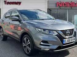 Grey Used 2018 Nissan Qashqai N-Connecta SUV | £11,795 (Fair price)