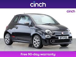Black Used 2021 Fiat 500 Sport Hatchback | £10,249