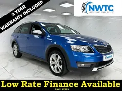 Blue Used 2016 Skoda Octavia Scout 4x4 Estate | £9,295 (A bit pricey)