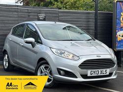 Silver Used 2013 Ford Fiesta Zetec Hatchback | £2,899 (Fair price)
