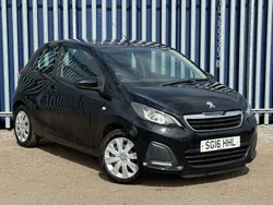 Black Used 2016 Peugeot 108 Active Hatchback | £2,995 (Super price)
