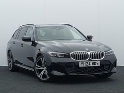 Black Used 2024 BMW 320 M Sport Estate | £31,698 (Fair price)