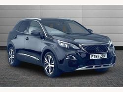 Black Used 2017 Peugeot 3008 GT-line SUV | £11,150 (Fair price)