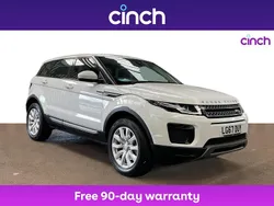 White Used 2017 Land Rover Range Rover evoque SE SUV | £14,869 (Fair price)