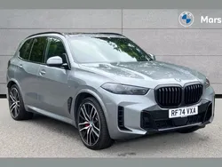 Skyscraper grey metallic Used 2025 BMW X5 M Sport SUV | £75,625 (Expensive)