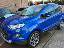 Blue Used 2015 Ford Ecosport Titanium SUV | £4,990 (Fair price)
