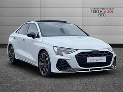 White Used 2025 Audi S3 Black Edition Sedan | £43,995
