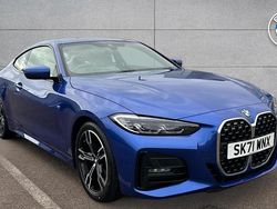Blue Used 2021 BMW 420 M Sport Coupe | £26,360 (A bit pricey)