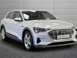 White Used 2020 Audi e-tron Advanced SUV | £19,490 (Fair price)