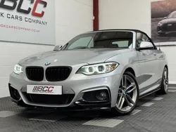 Silver Used 2017 BMW 218 M Sport Cabriolet | £13,495 (Fair price)
