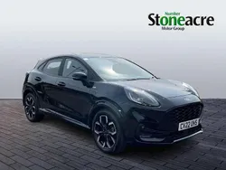 Black Used 2022 Ford Puma Gen-E ST-Line X SUV | £16,495 (Good price)