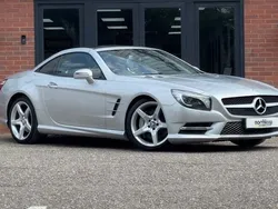 Silver Used 2013 Mercedes SL350 Cabriolet | £17,995 (Fair price)