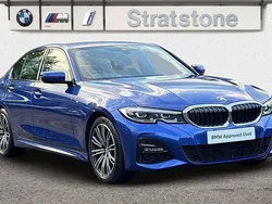 Blue Used 2022 BMW 318 M Sport | £23,990 (Fair price)