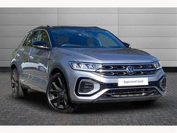 Pyrite silver Used 2025 VW T-Roc R-line SUV | £27,095 (Fair price)
