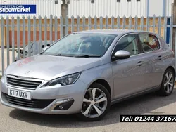 Grey Used 2017 Peugeot 308 Allure Hatchback | £6,500 (Good price)