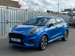 Blue Used 2021 Ford Puma Gen-E ST-Line Hatchback | £14,295 (Fair price)