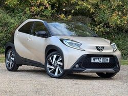 Ginger beige bitone Used 2022 Toyota Aygo Hatchback | £13,225 (A bit pricey)