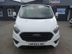 White Used 2022 Ford Transit Custom Limited Van | £18,499 (Fair price)