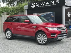 Red Used 2017 Land Rover Range Rover Sport HSE SUV | £17,995 (Fair price)