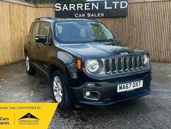 Black Used 2017 Jeep Renegade Longitude SUV | £9,995 (Fair price)