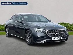 Grey Used 2024 Mercedes E200 AMG line Sedan | £39,999