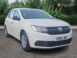 White Used 2018 Dacia Sandero Ambiance Hatchback | £5,999 (Fair price)