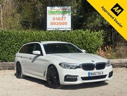 White Used 2017 BMW 520 M Sport Estate | £14,999 (Fair price)