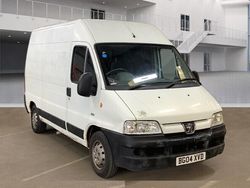 White Used 2004 Peugeot Boxer Van | £3,295