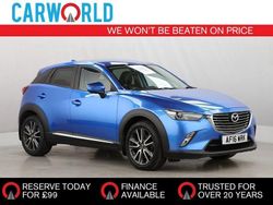 Blue Used 2016 Mazda CX-3 Inclusive SUV | £8,410 (Good price)