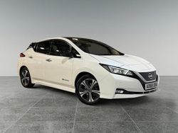 White Used 2018 Nissan Leaf Tekna Hatchback | £8,999 (A bit pricey)